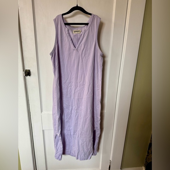 Pact Organic Clothing Cotton Dress Bundle - Olive and Lavender - Picture 2 of 8